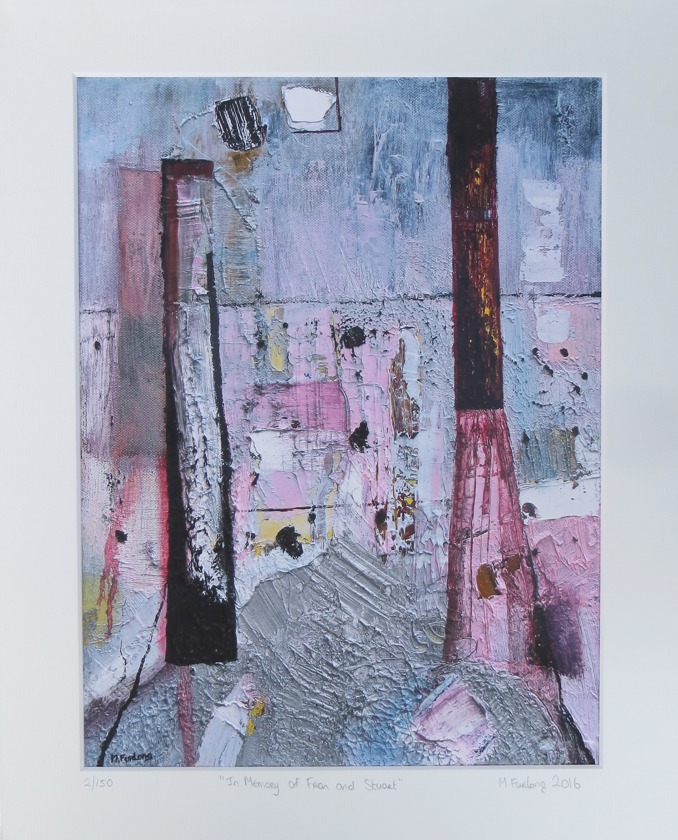 In Memory Of Fran And Stuart - Limited Edition Print (H20xW15/H30xW25cm)