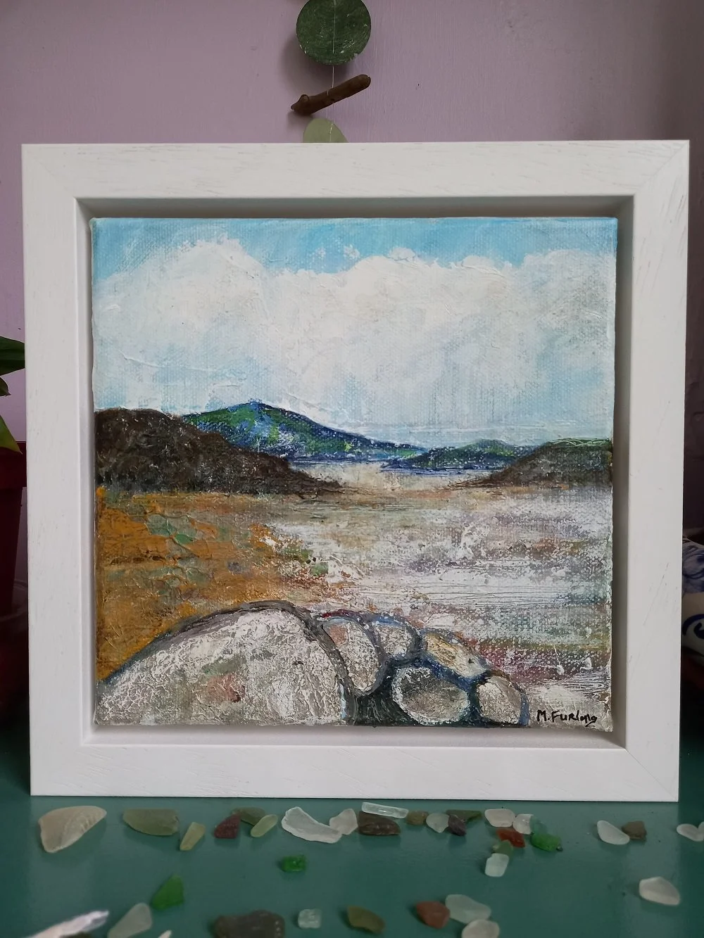 On The Island - acrylic on canvas (H20xW20cm) framed.jpg