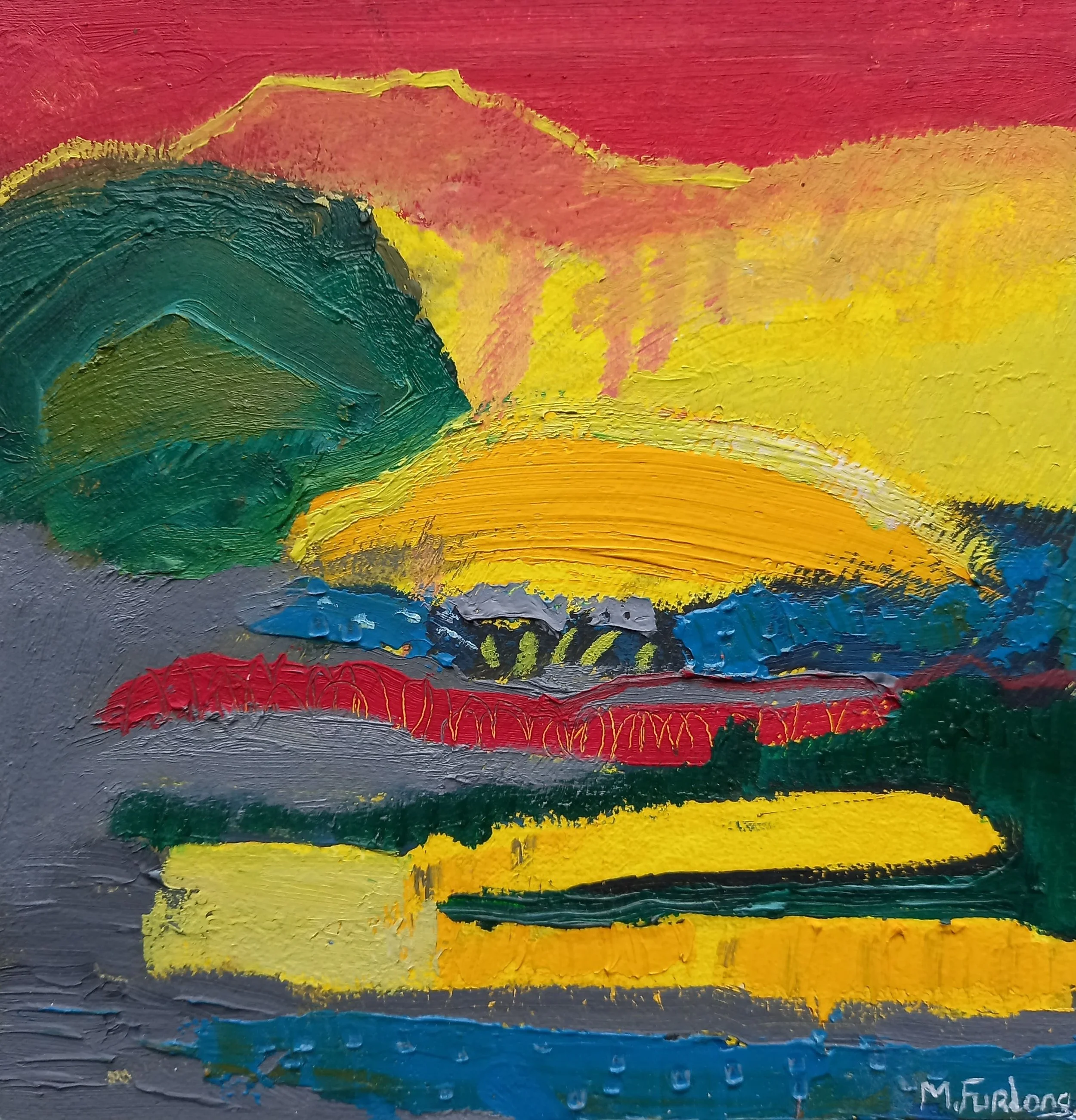 Through The Wilderness II - oil on wod (H15xW15cm).jpg