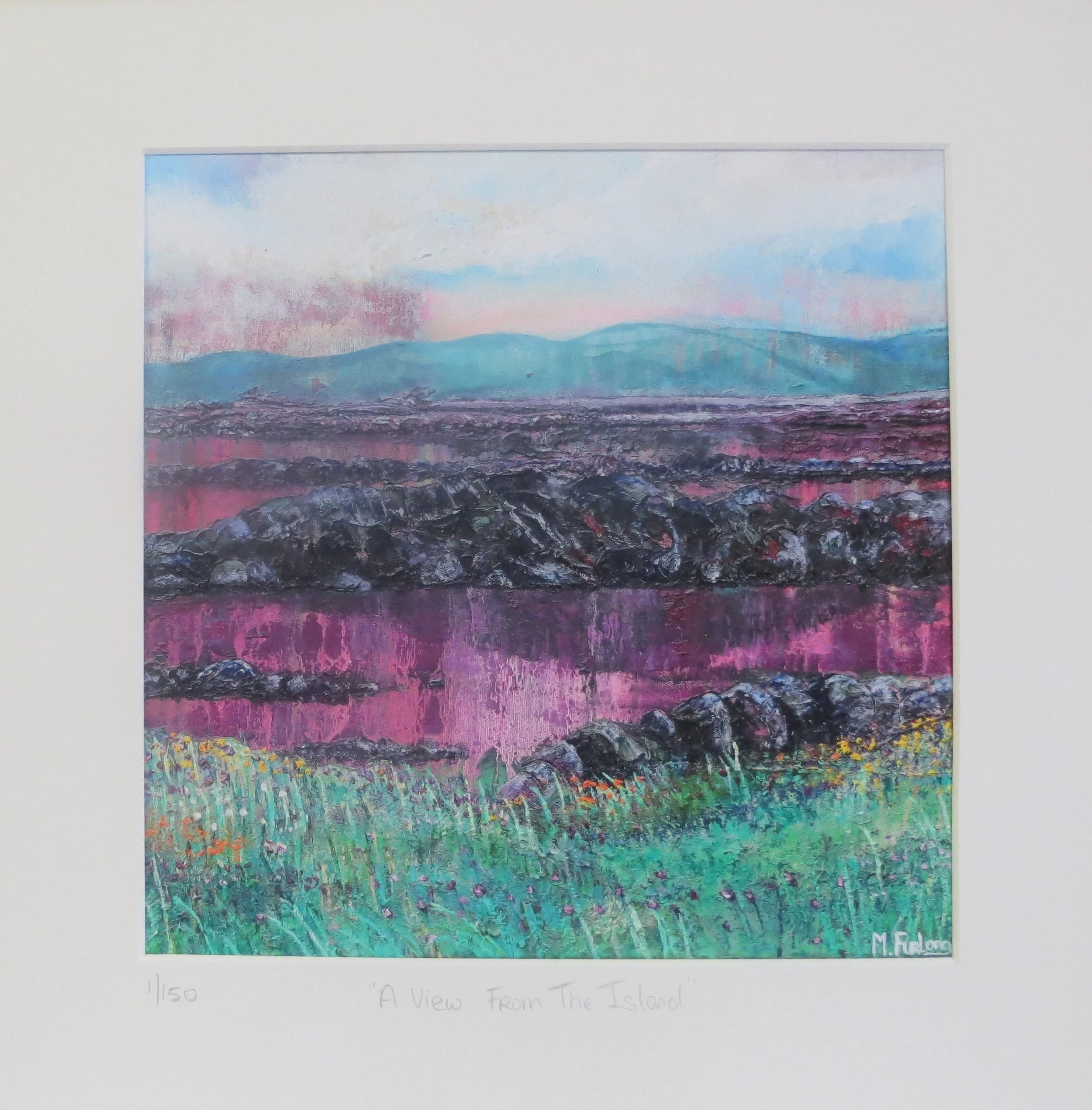 A View From The Island Print 8x8 Mounted.jpg