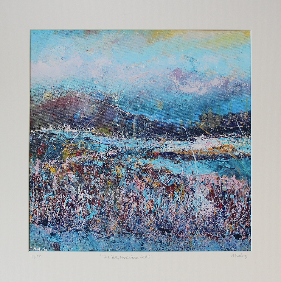 The Hill, November 2015 - Limited Edition Print (H20xW20cm/H30xW30cm)