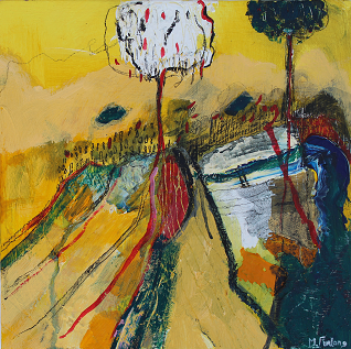 Every Moment Is A New Beginning - mixed media on wood (H20xW20cm) rs.png