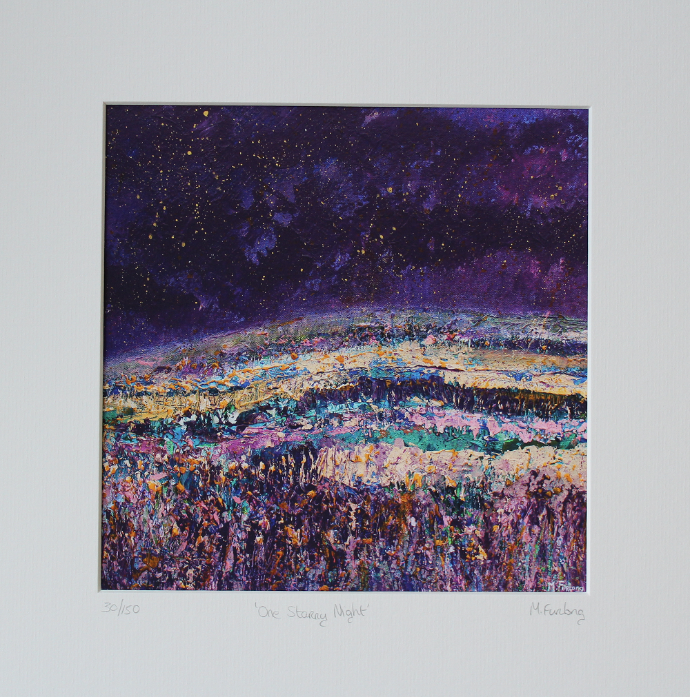 One Starry Night - Limited Edition Print (H20xW20cm/H30xW30cm)