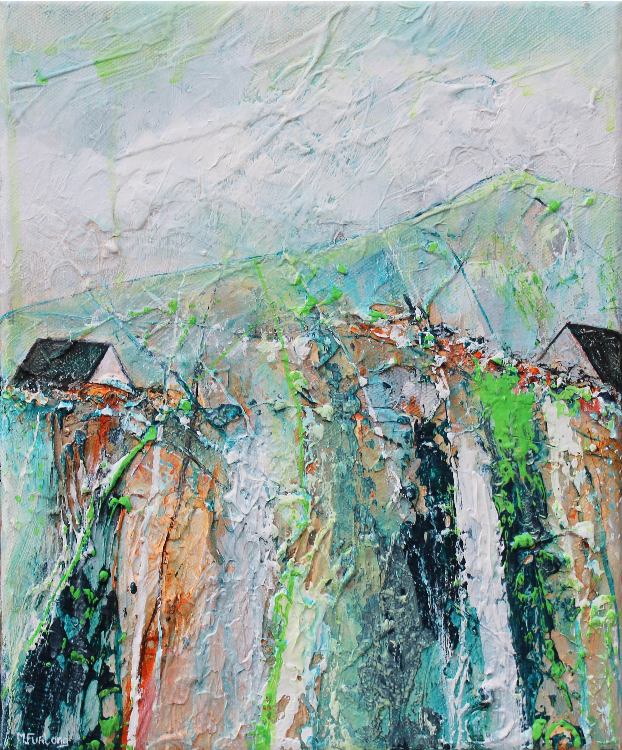 A Home In The Mountains - Limited Edition Print (H20xW15cm)