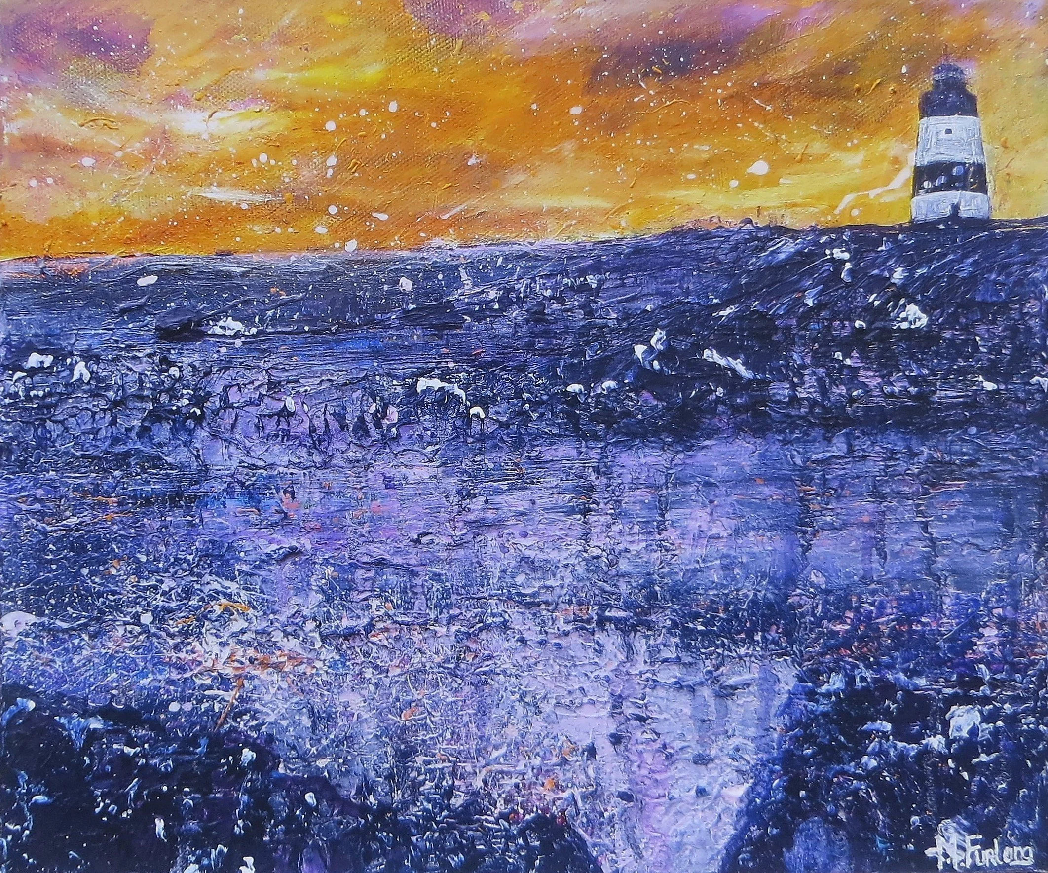 Hook In Purple And Gold 15x20cm PRINT.JPG