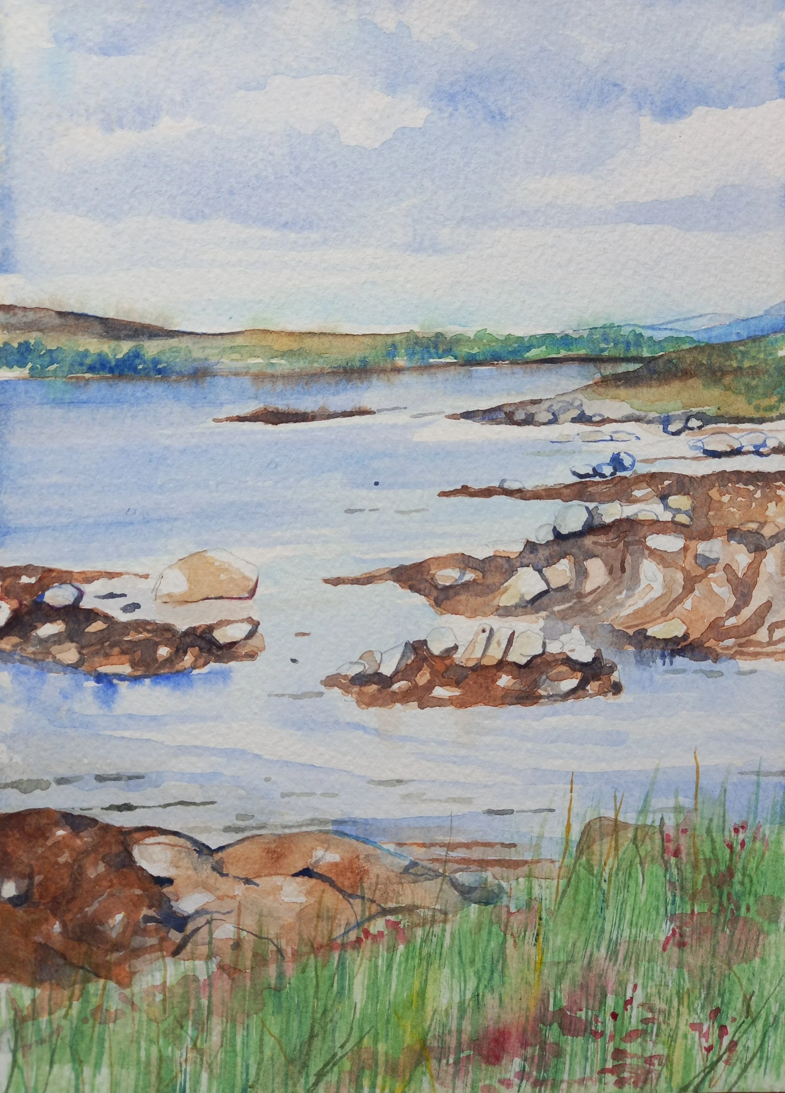 Connemara 3 - original watercolour painting on paper