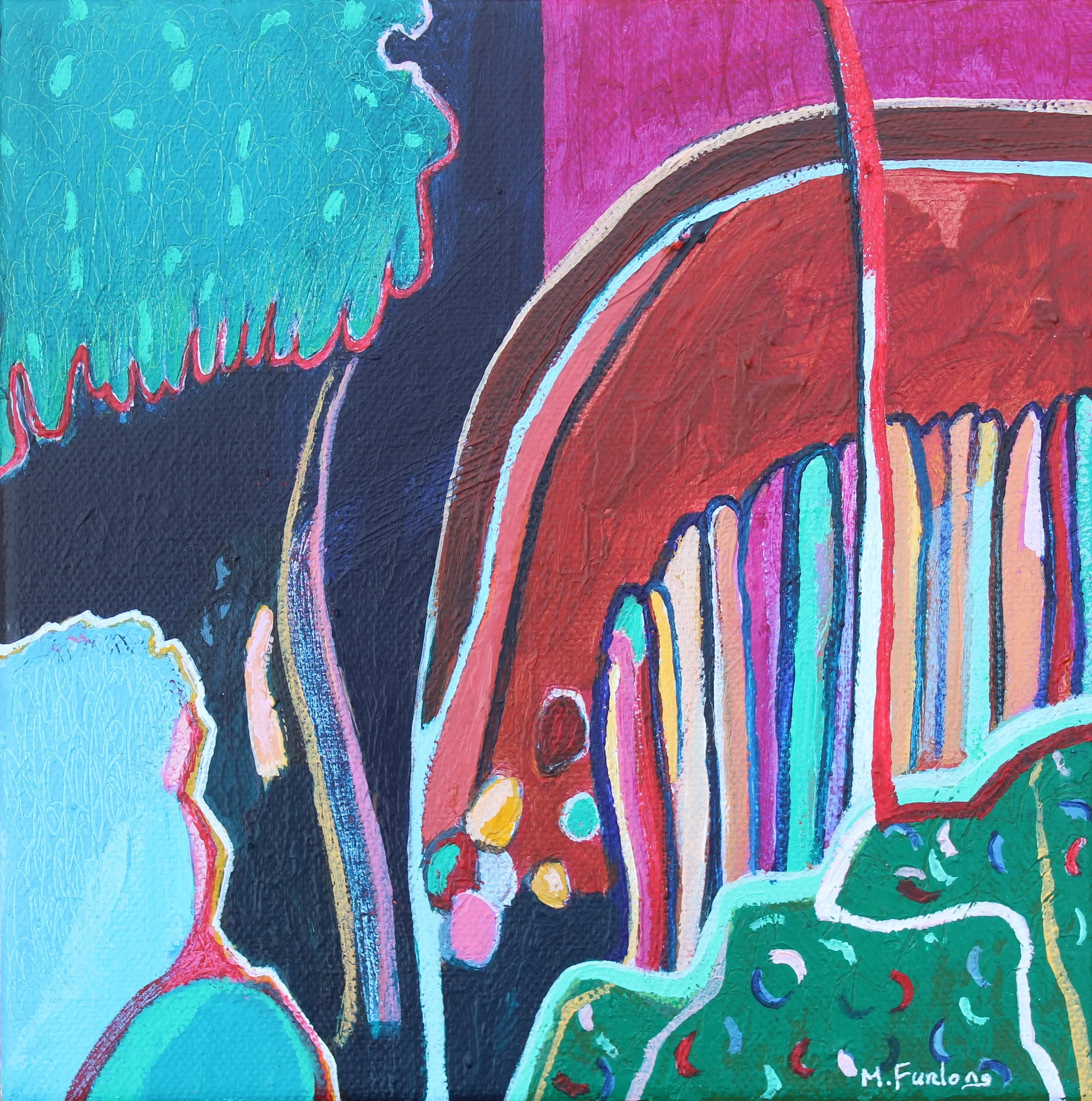 A Place Within You VII - original acrylic painting on canvas (H20xW20cm)