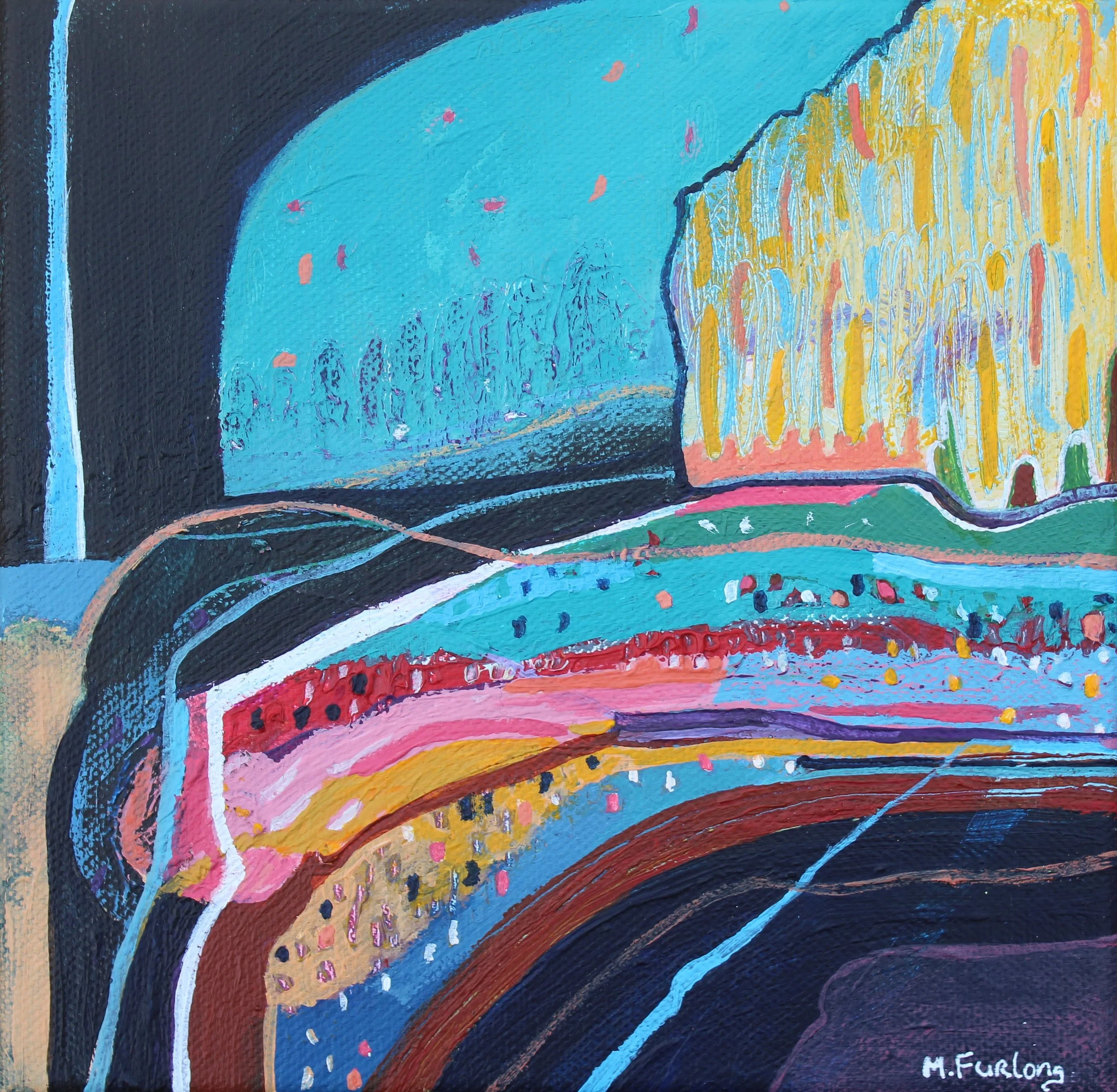 A Place Within You VI - original acrylic painting on canvas (H20xW20cm)