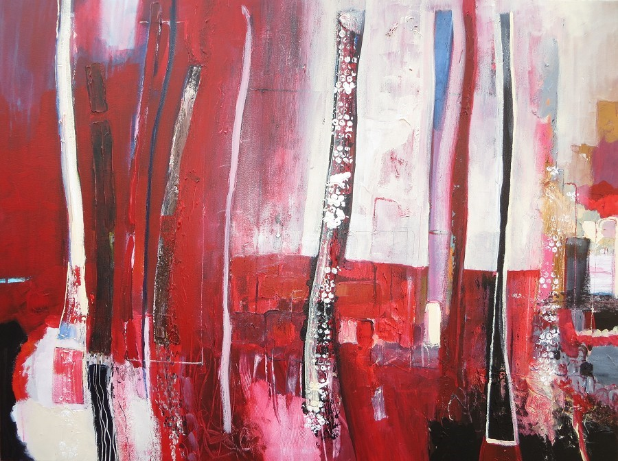 Nice Dream - original acrylic painting on canvas (H76xW101cm)