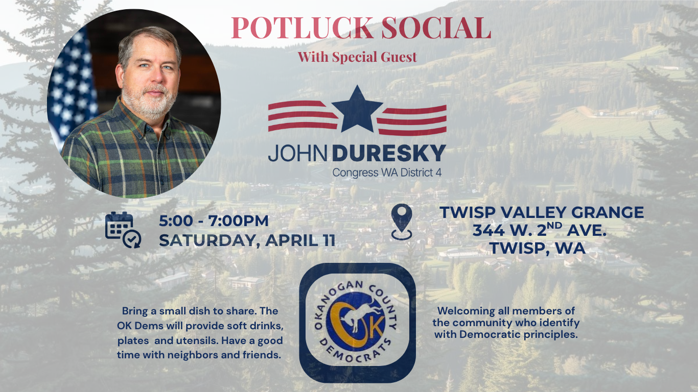 TWISP POTLUCK SOCIAL WITH JOHN DURESKY