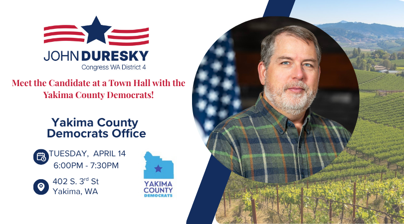 Town Hall with John Duresky in Yakima