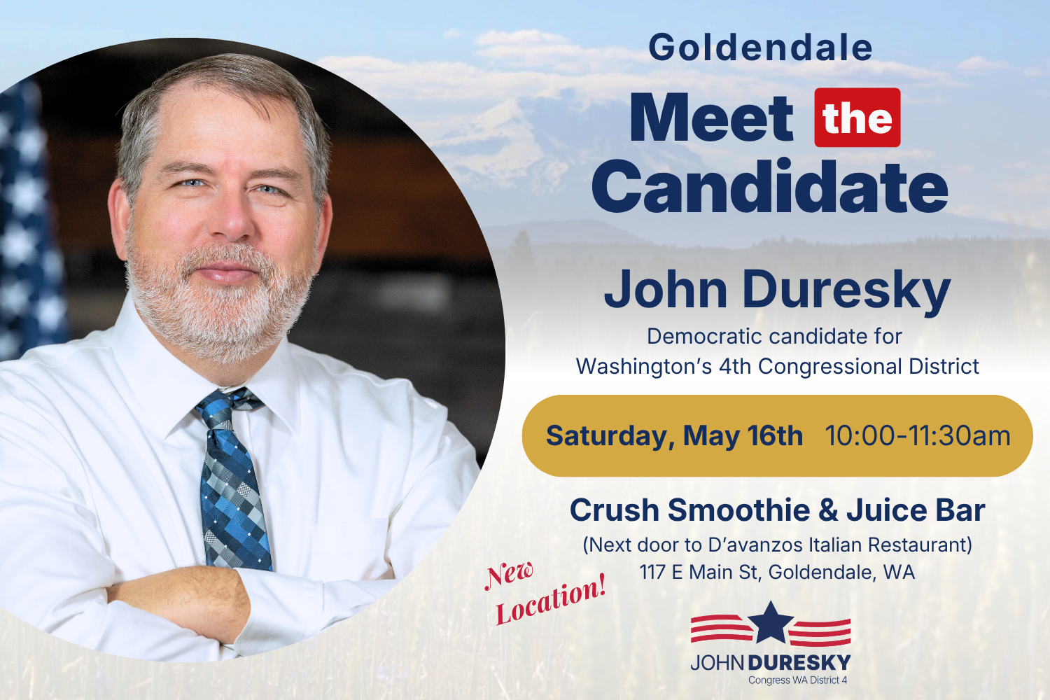 Meet the Candidate - Goldendale