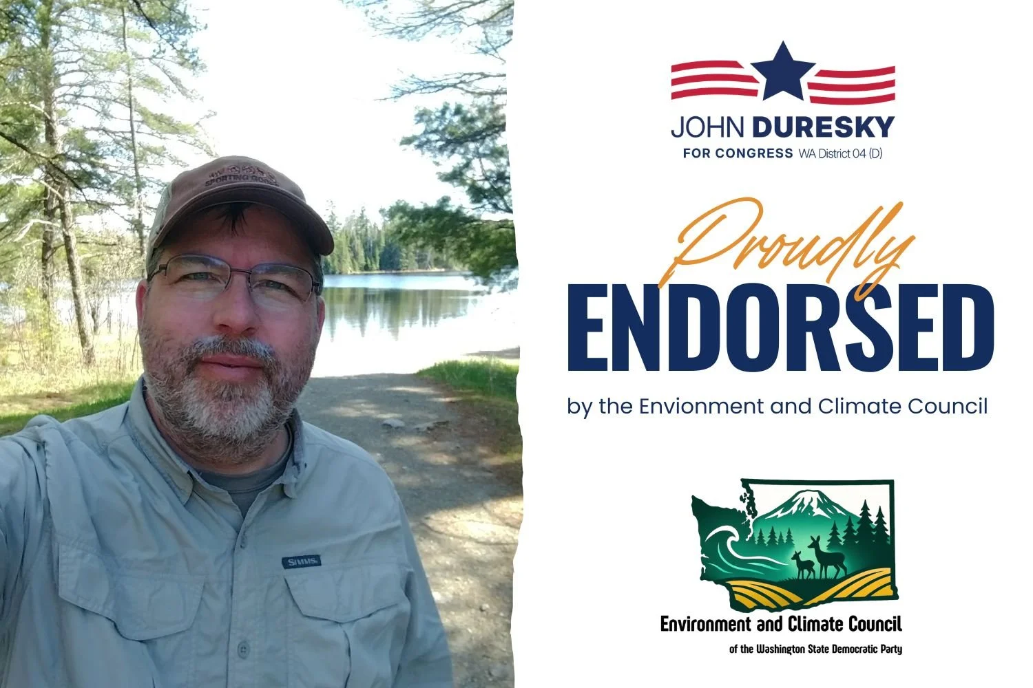 Environment and Climate Council Endorses John Duresky for Congress
