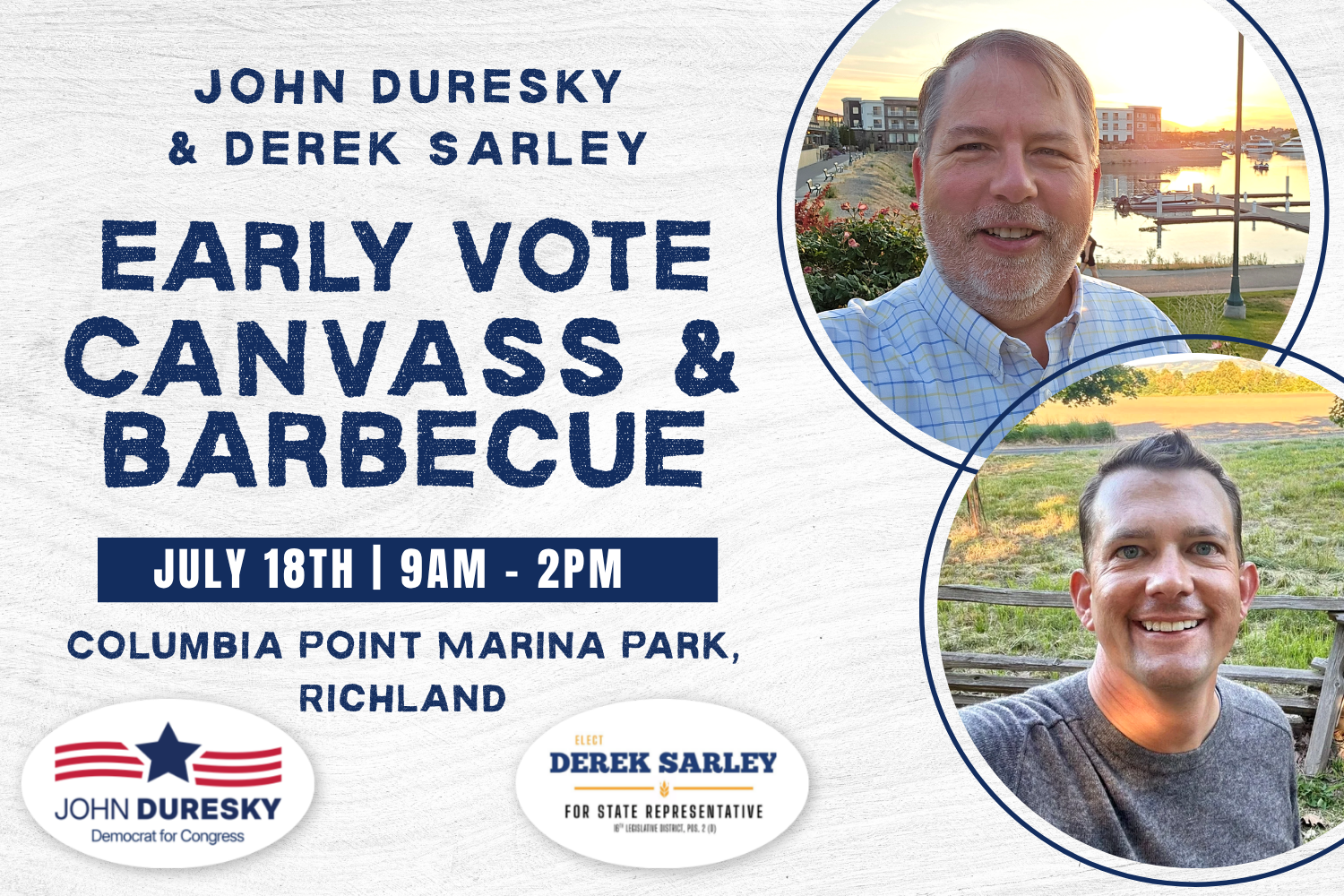 Early Vote Canvass &amp; BBQ