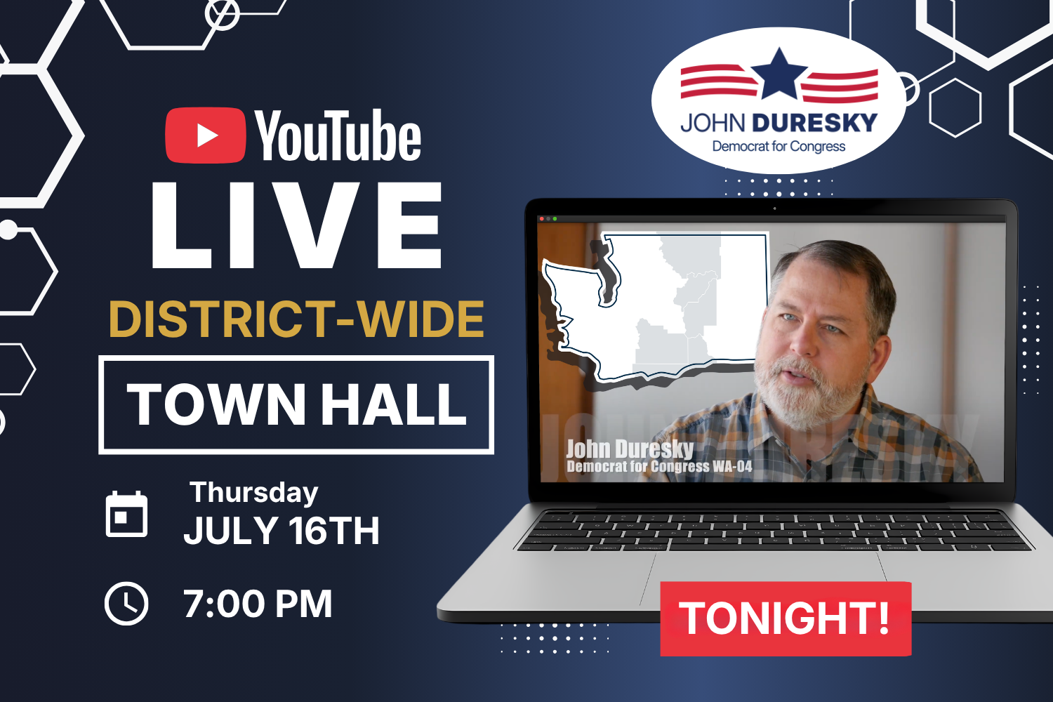 YouTube Live Townhall with John Duresky
