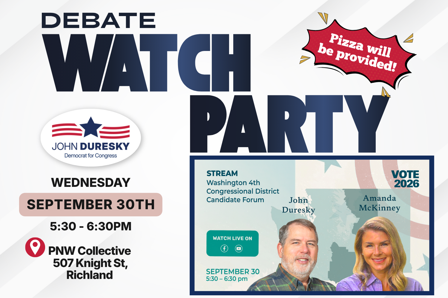 Debate Watch Party (Tri-Cities)