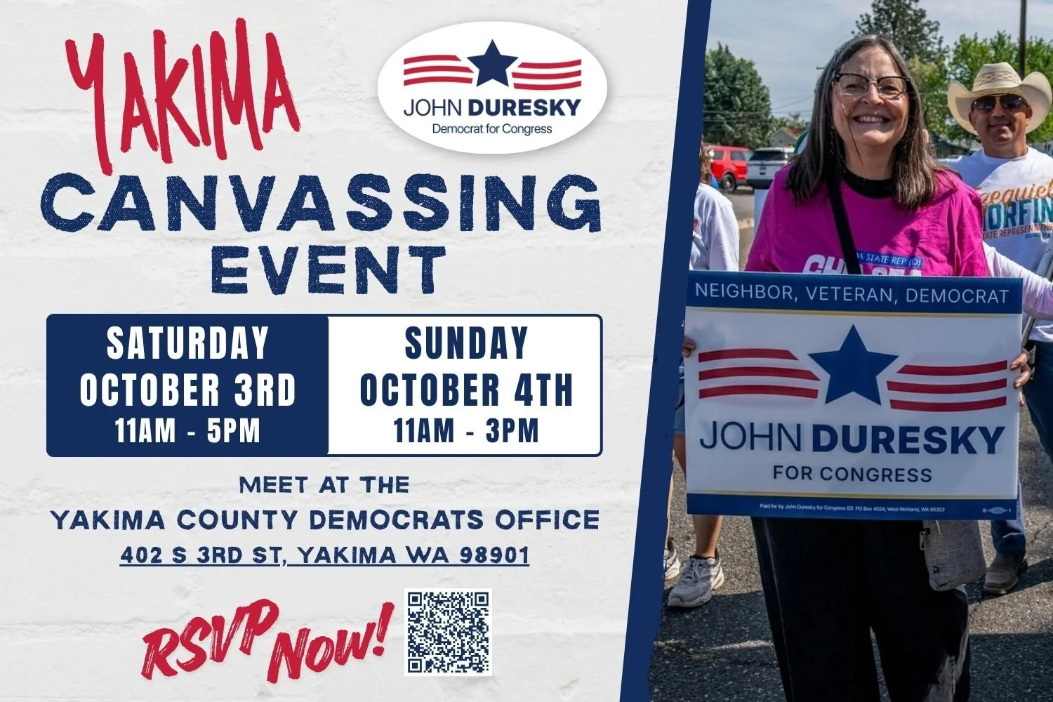 Canvassing Event (Yakima)