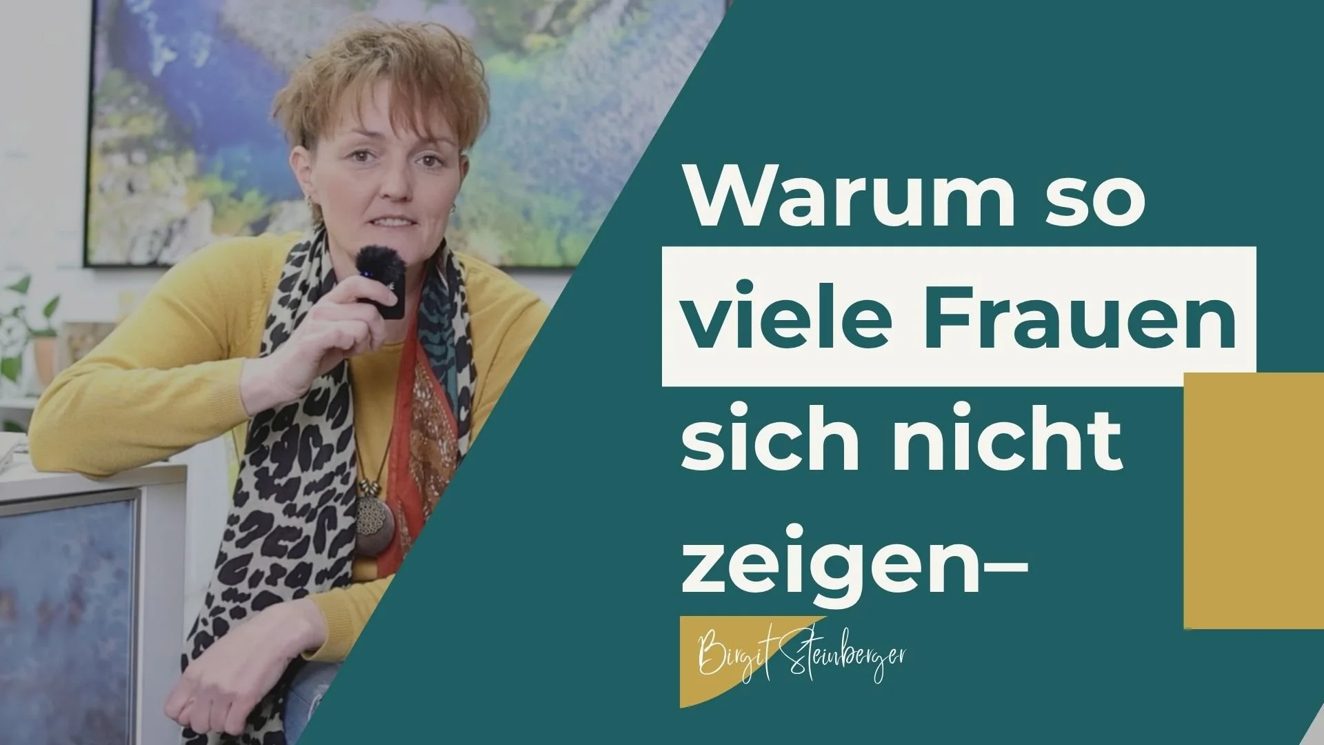 Warum so viele Frauen sich nicht zeigen– Gedanken über Mut, Sichtbarkeit und Klarheit