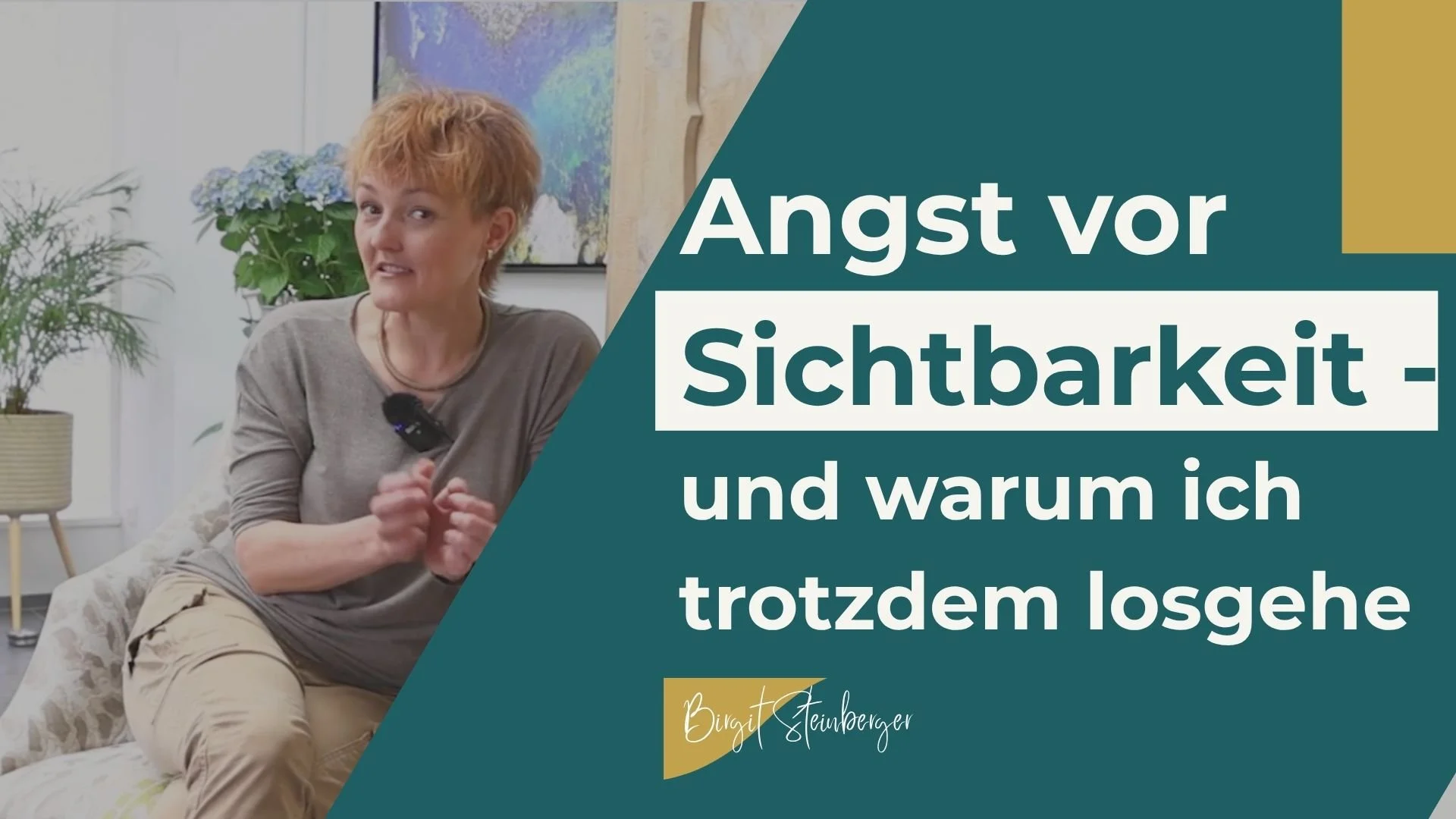 Angst vor Sichtbarkeit – und warum ich trotzdem losgehe