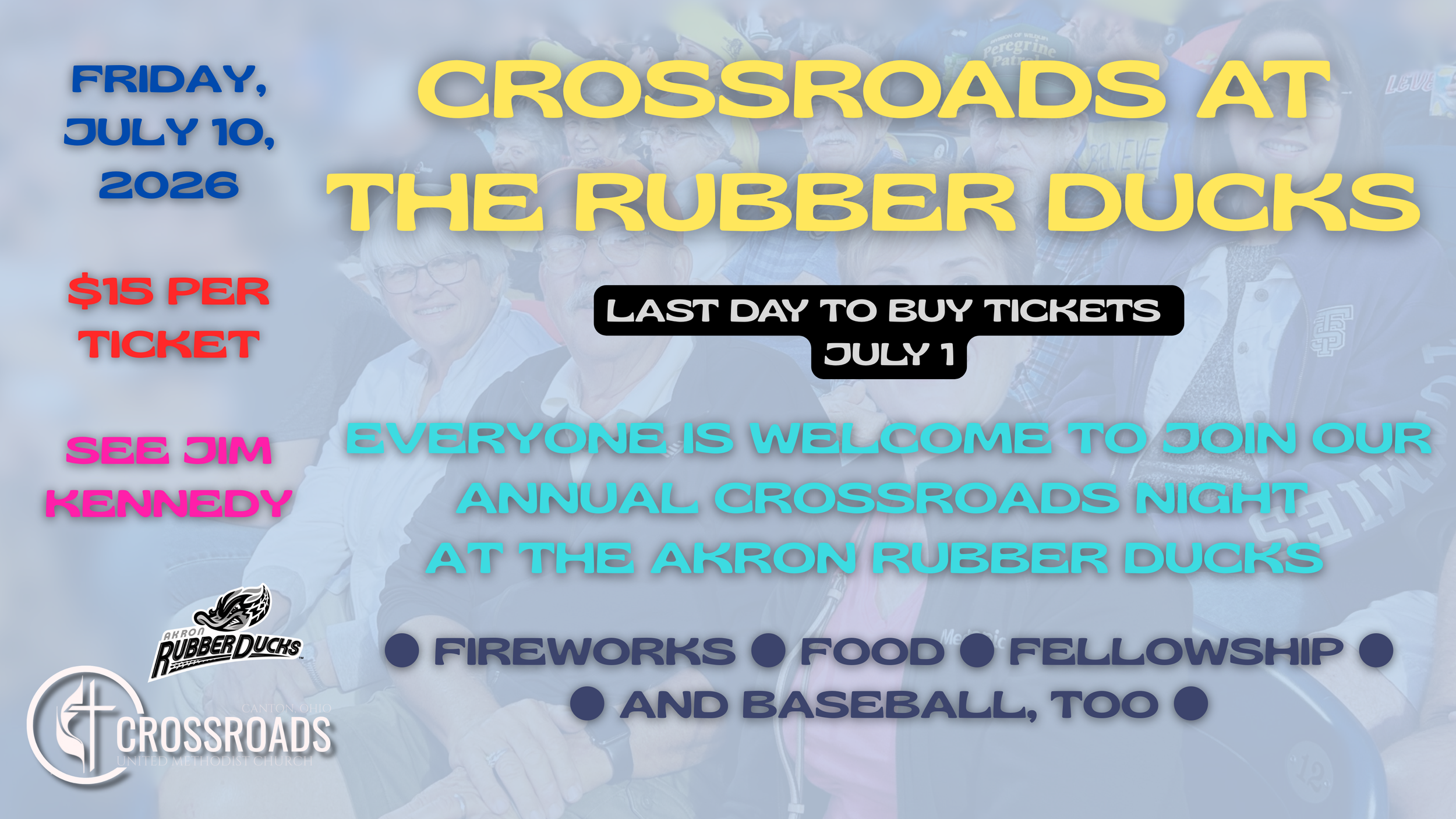 Crossroads Night at the Akron Rubber Ducks