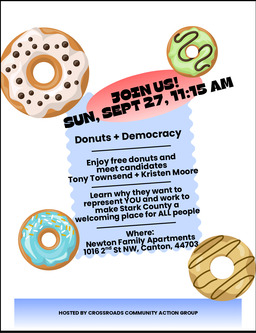 Crossroads Community Action - Donuts & Democracy