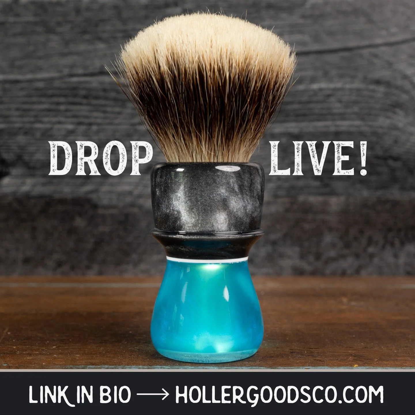 The drop is live. Sorry for the late notice! Follow the link in my bio.

#wetshaving #shaveoftheday #SOTD #TraditionalShaving #hollergoods