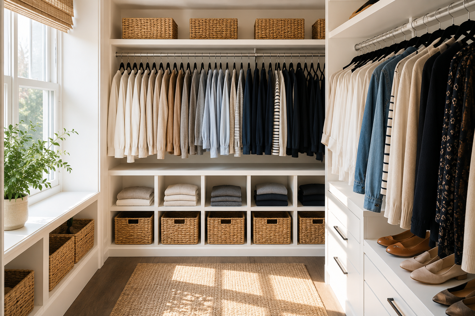 A Closet Organization System You'll Actually Keep Up 