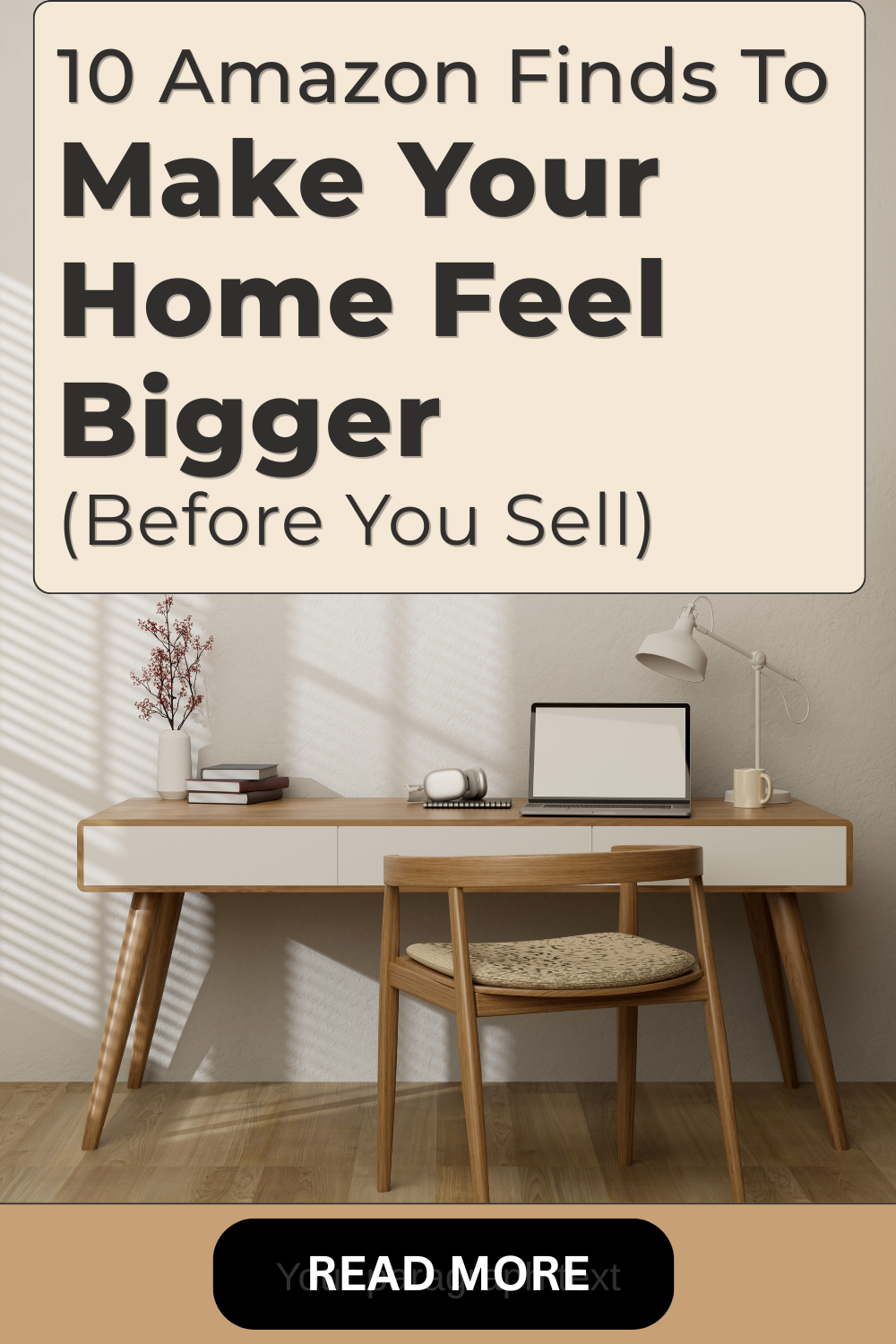 10 Amazon finds that make your home look bigger before selling using simple organization products like storage containers, baskets, and hangers