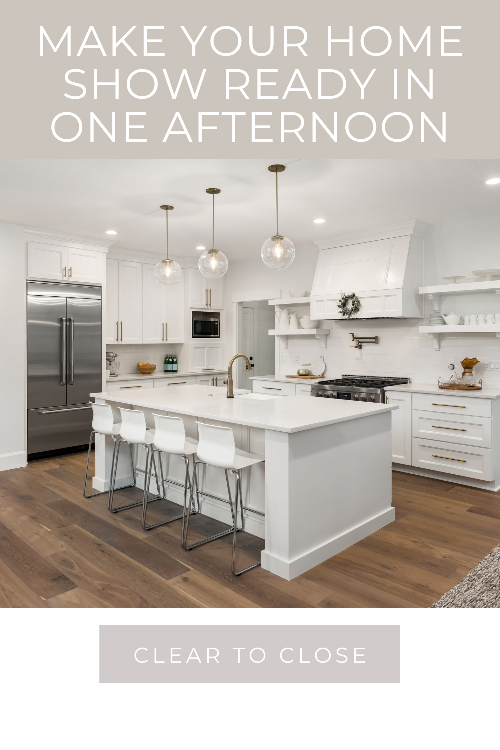 simple kitchen organization ideas that help homes sell faster by creating a clean, clutter-free and more spacious feel