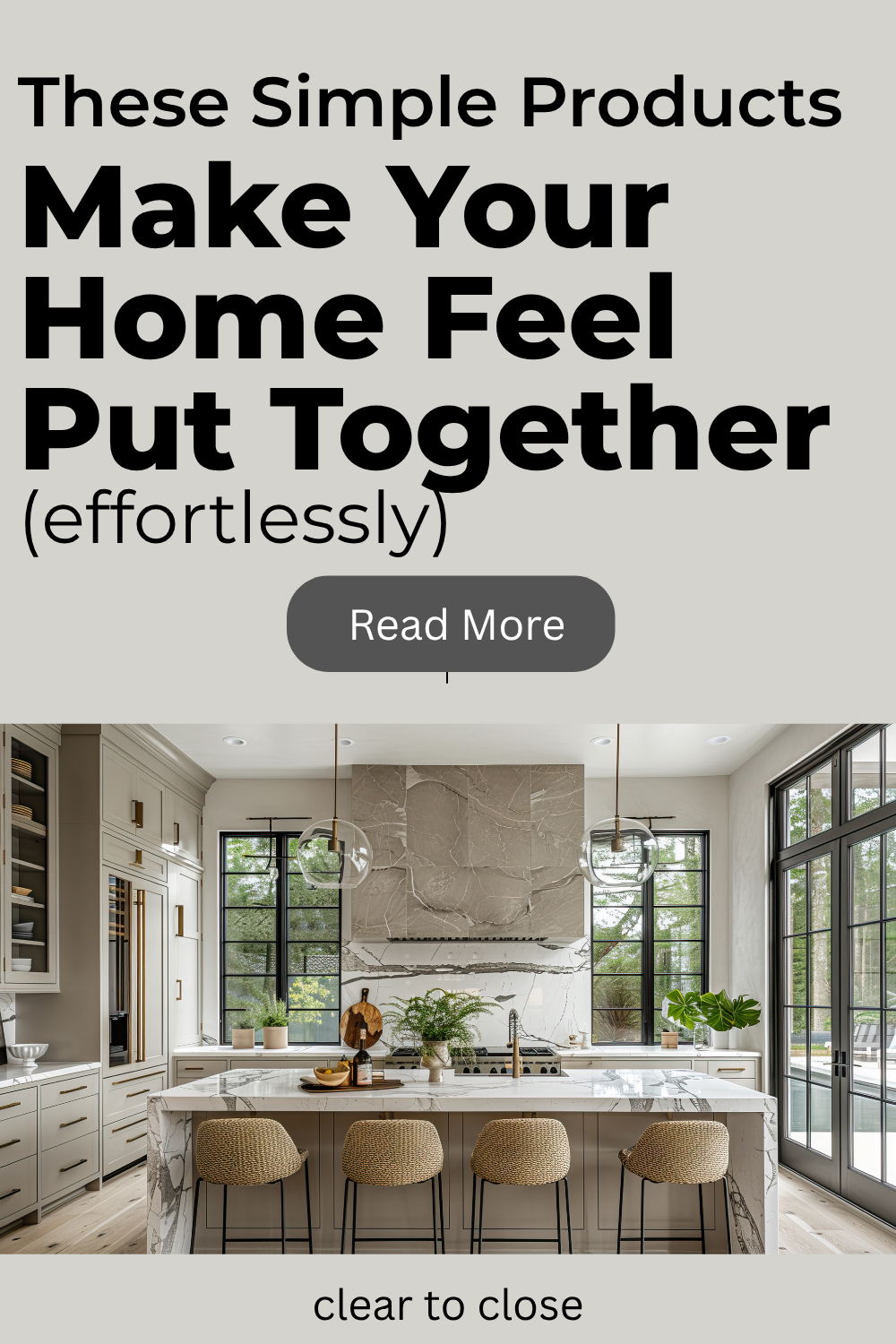 simple organization products that make your home feel more put together and clean using easy storage solutions