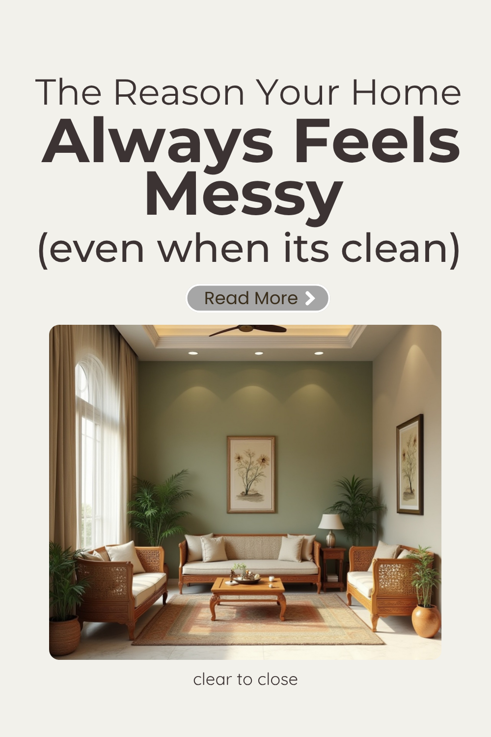 the reason your home always feels a little messy and simple ways to fix it using organization and decluttering