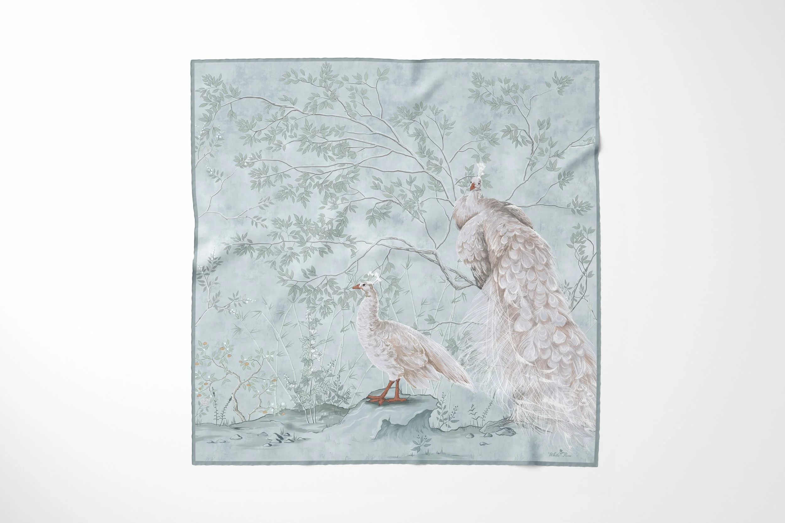 Pavo Cristatus Seafoam