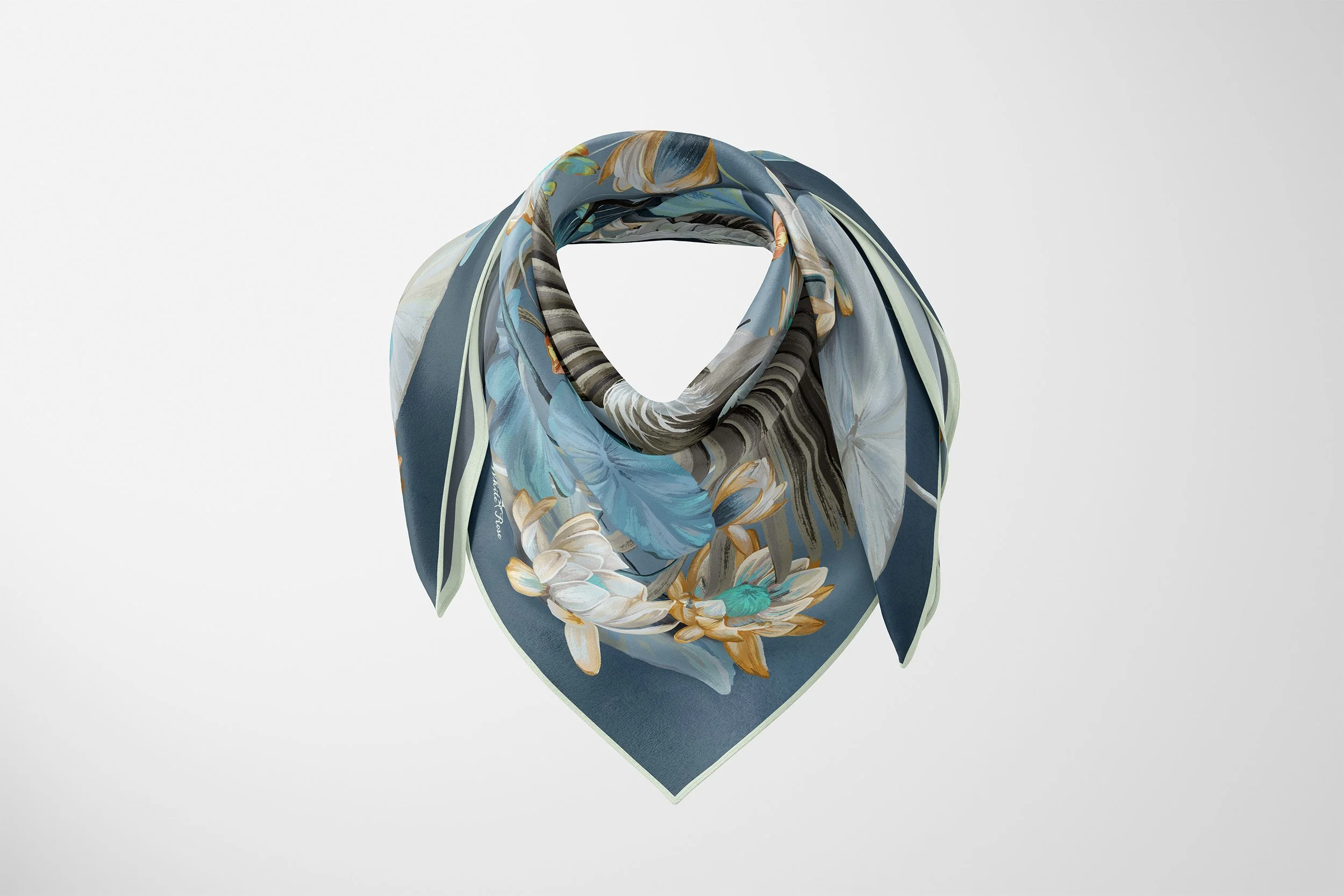 Nympheas - Navy.jpg