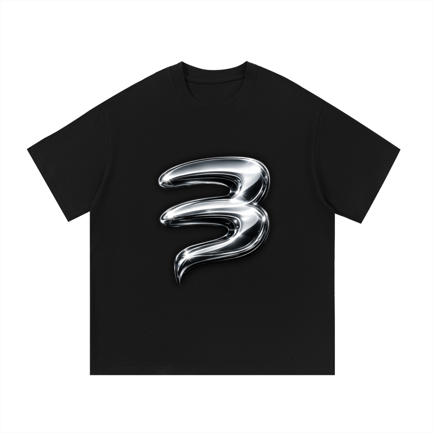 Beyond Matters Chrome Logo Tee