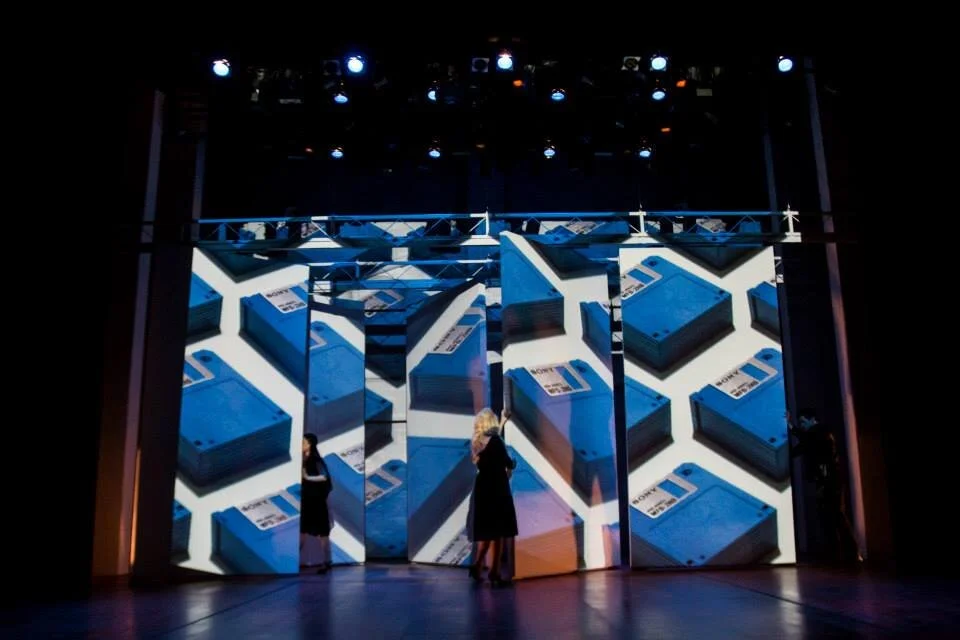 Assistant Set Designer/Projections Designer "The Heidi Chronicles" University of Cincinnati-CCM