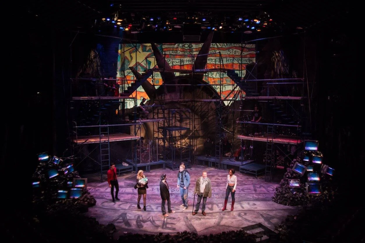 Assistant Set Designer/Projections Designer "American Idiot" University of Cincinnati-CCM