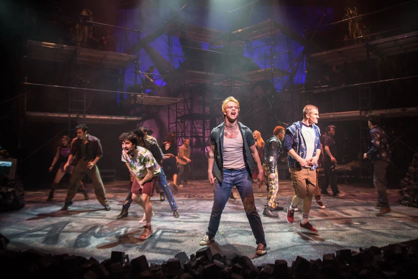 Assistant Set Designer/Projections Designer "American Idiot" University of Cincinnati-CCM
