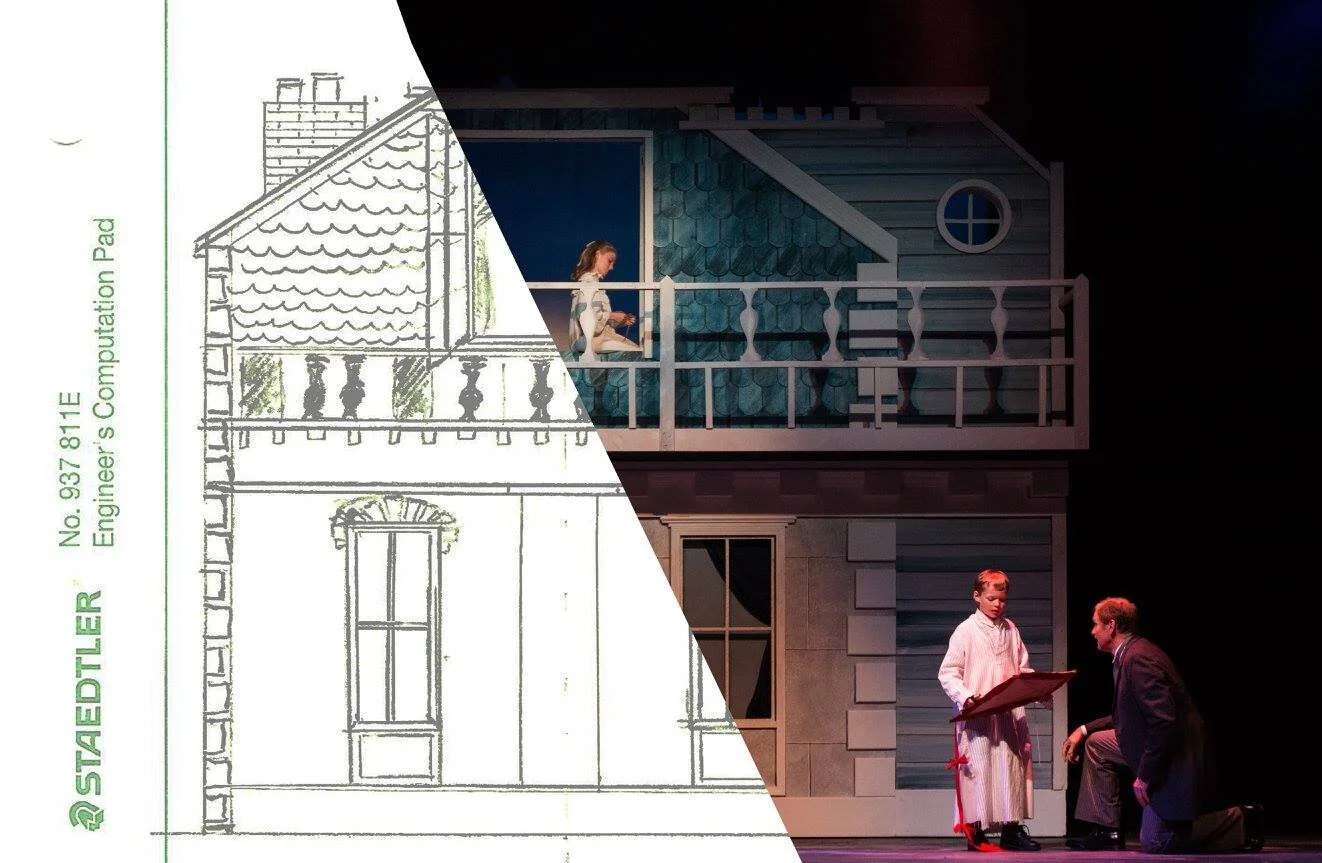 Set Designer "Marry Poppins" Lees-McRae Summer Theatre, Banner Elk, NC