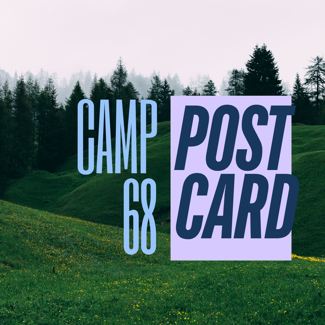 Camp 68 Postcard