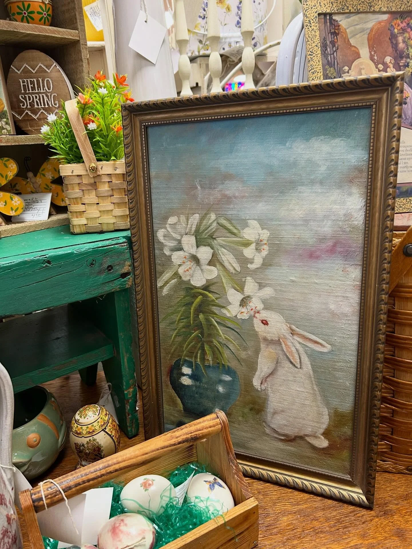 On the search for spring? 🐰🌷🐣 We&rsquo;re here for you today from 10-5!