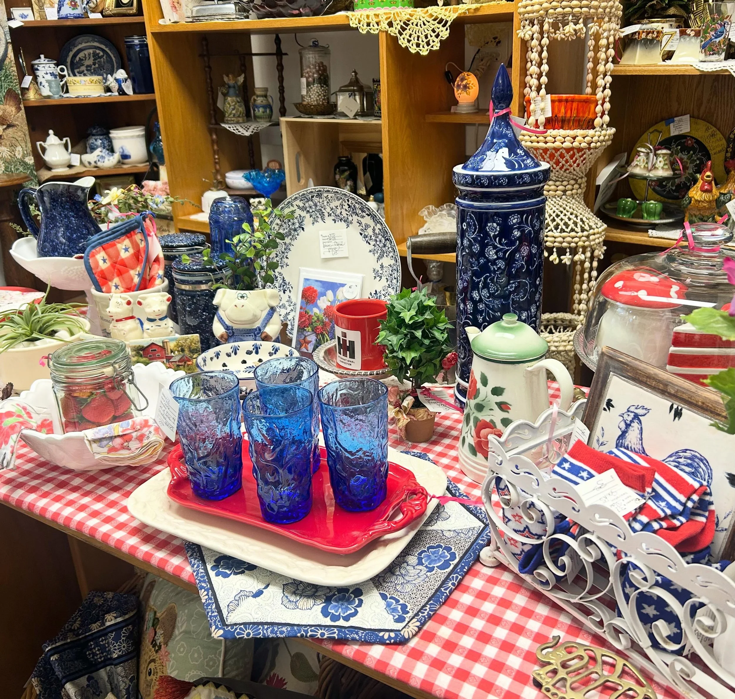 It&rsquo;s almost red, white &amp; blue time! ❤️🤍💙 Come see us today from 10-5! 🌈🪩⚡️
