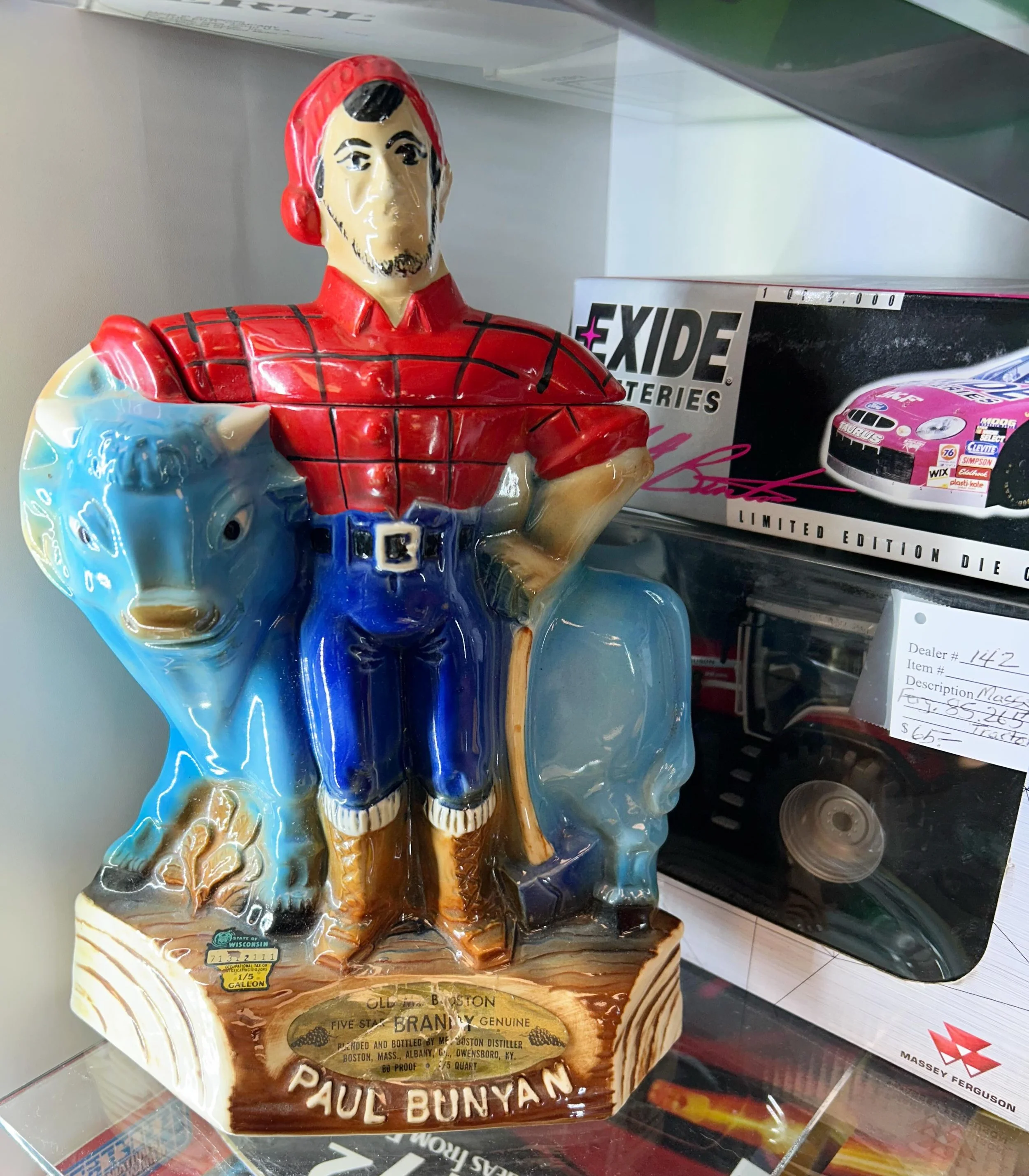 Are you even a true Minnesotan if you don&rsquo;t have a Paul Bunyon item in your home?! 🤔 We can help with that! We&rsquo;re here for you from 10-5 today! 🌈🪩⚡️