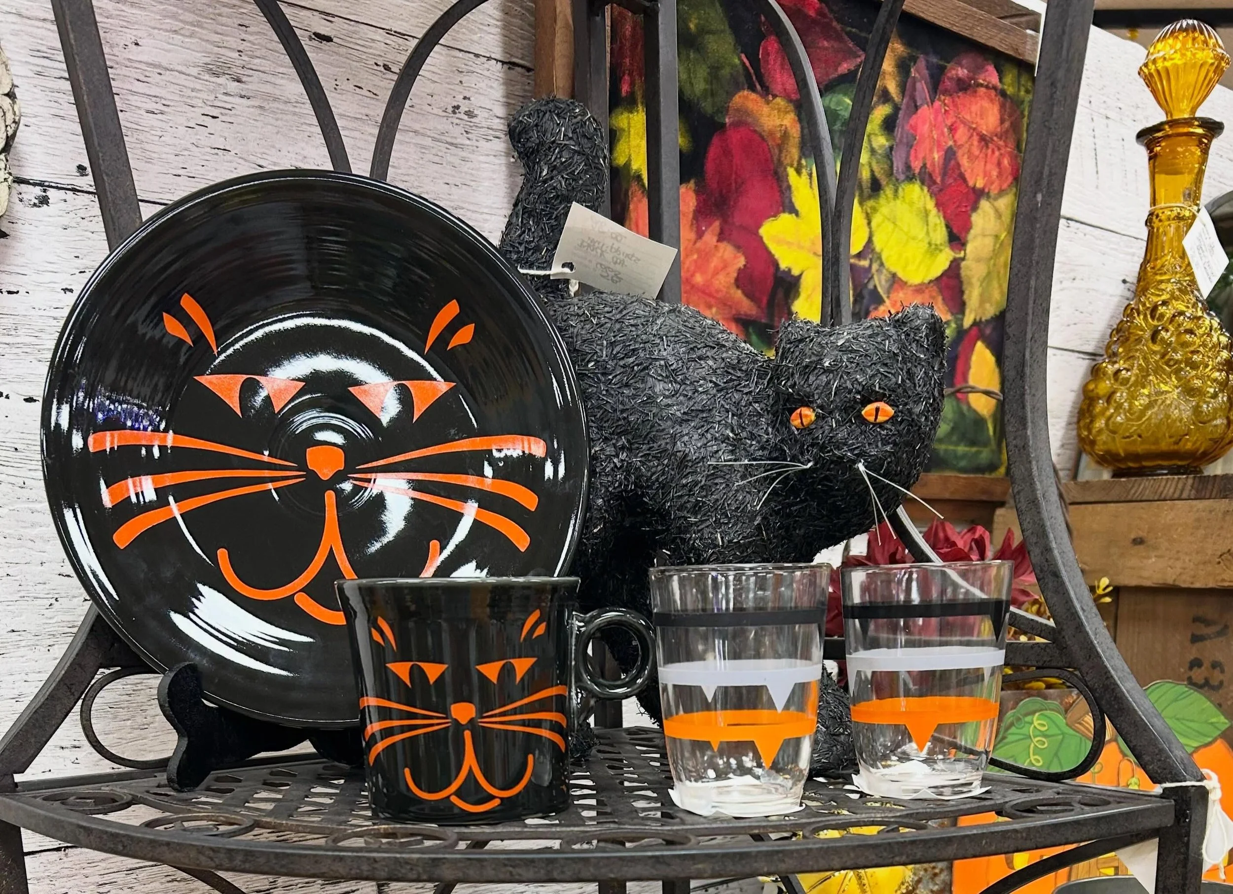 Spooky season is on the way! Come see what we have for you from 10-5 today! 🌈🪩⚡️🐈&zwj;⬛