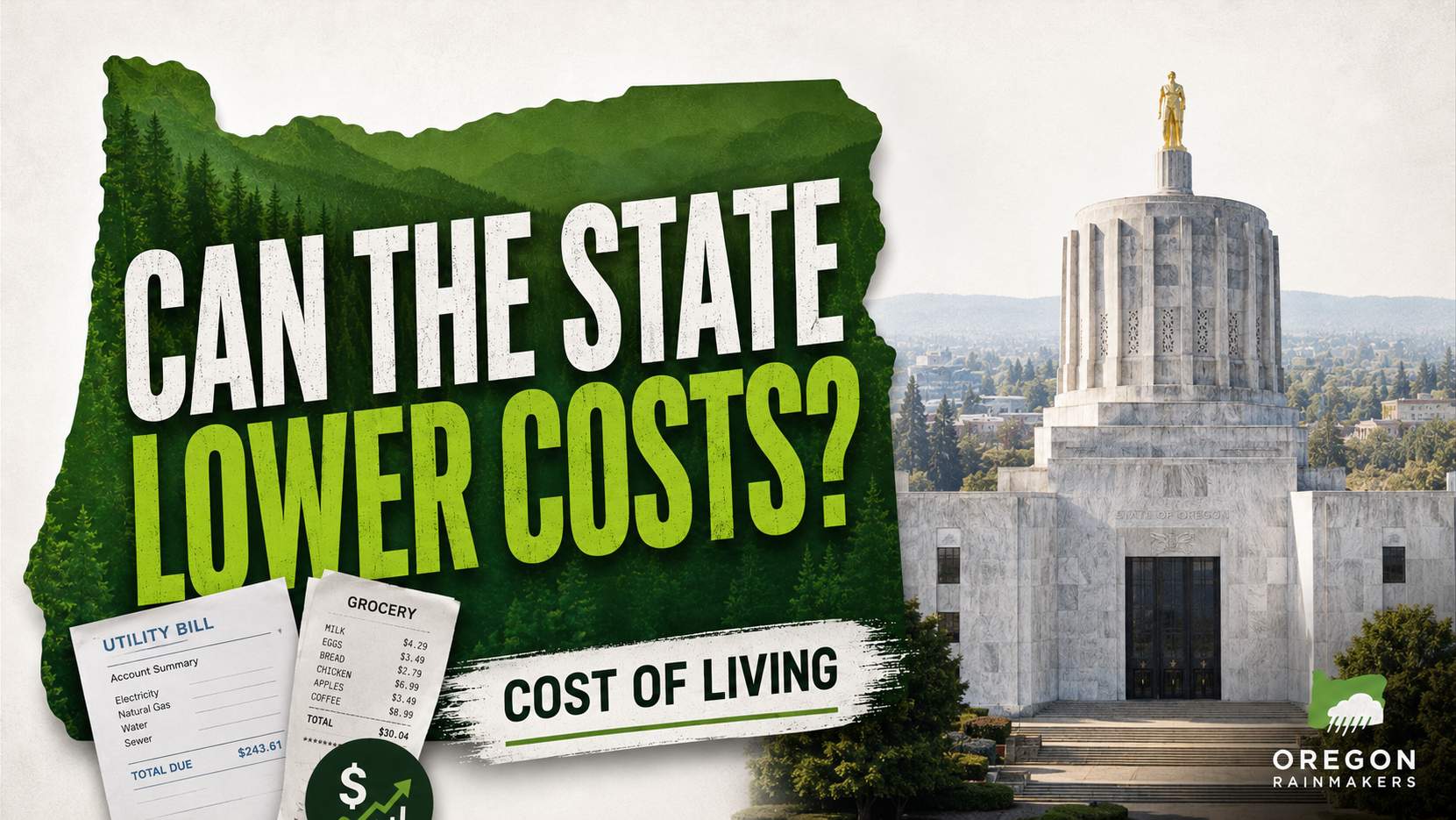 Can Oregon Lower the Cost of Living? What the State Can Do