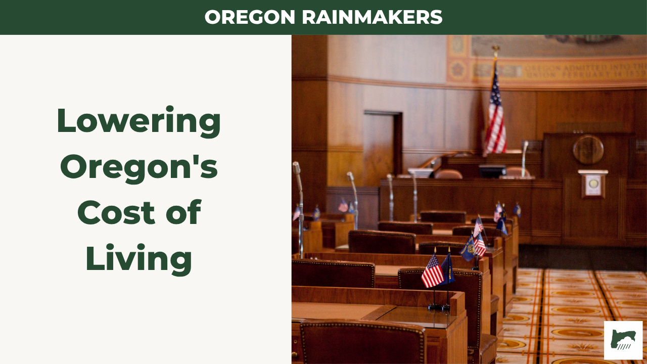 Can Oregon Lower the Cost of Living? What the State Can Do