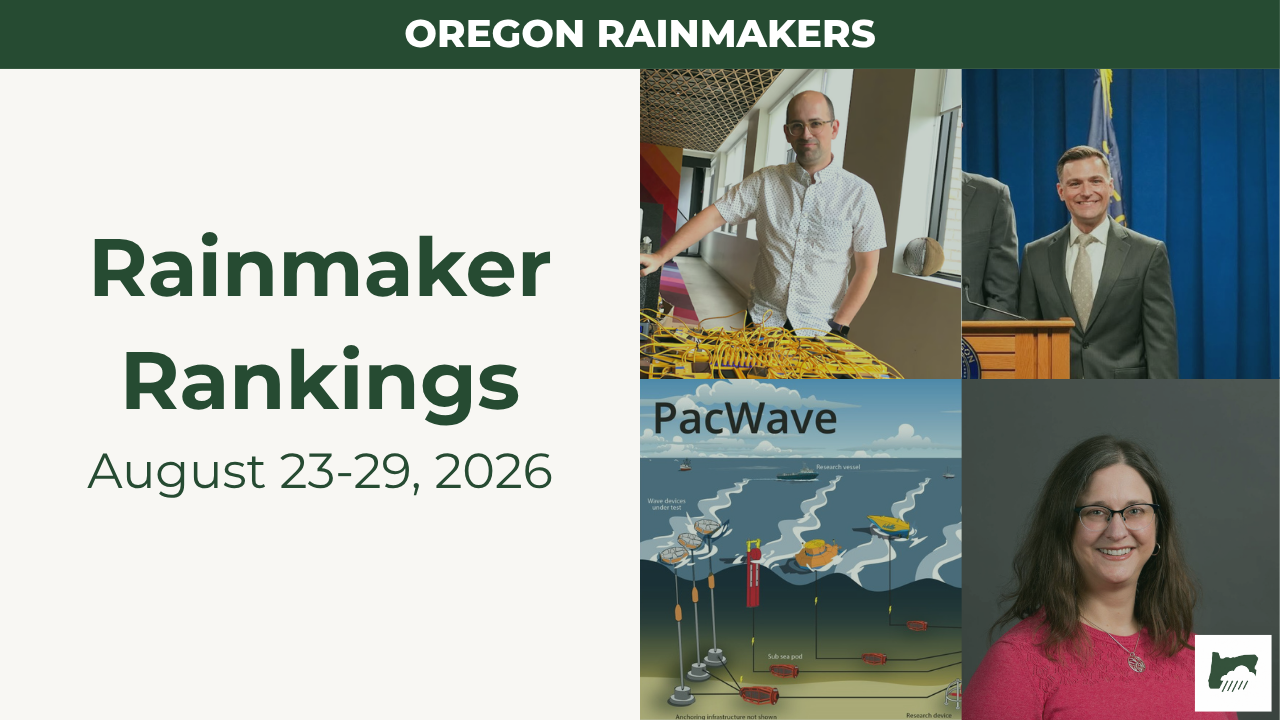 Rainmaker Rankings August 23-29, 2026