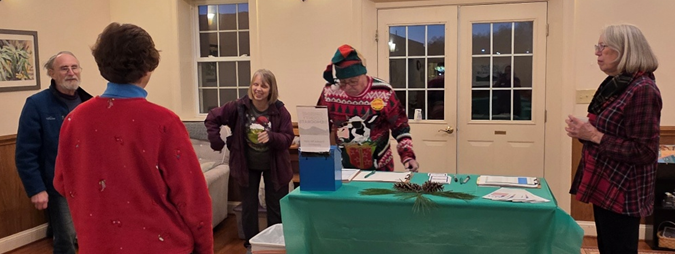 With guests checking in