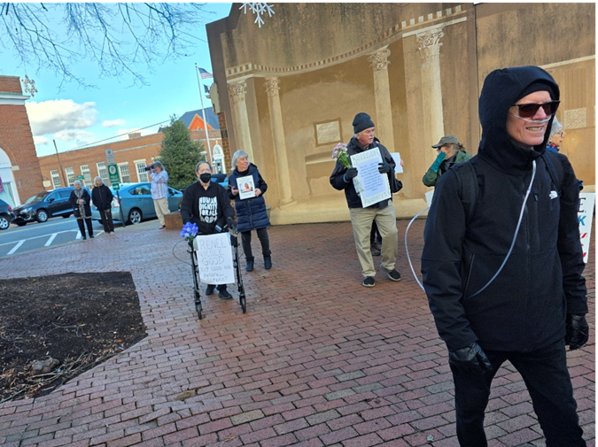 Returning to Taylor Park at the end of the march demonstrates the true dedication and turn out for this event