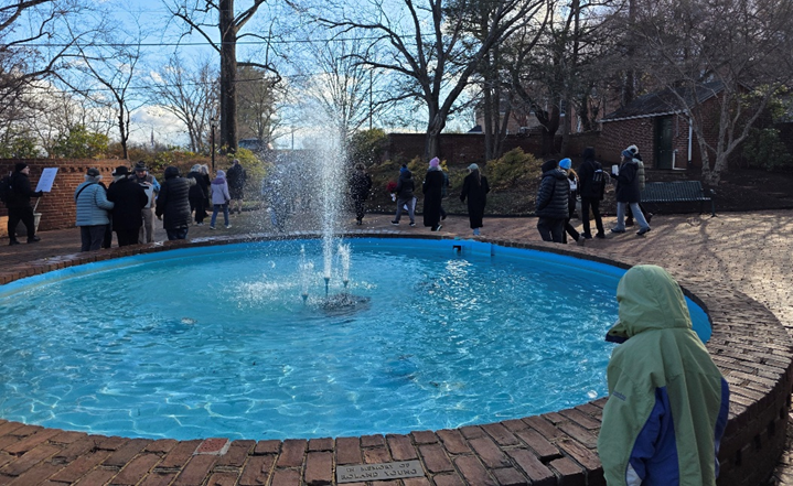 ...to mourn the loss...