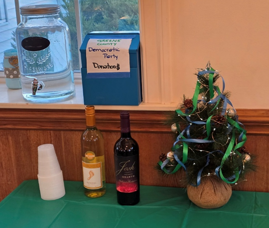 With a start for the beverages